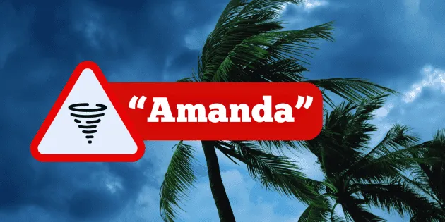 México: Tormenta Amanda, primer ciclón de 2026 en el Pacífico