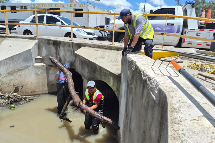 Monitoreo del flujo en drenes Barajas y Arroyo de Tierras en Michoacán