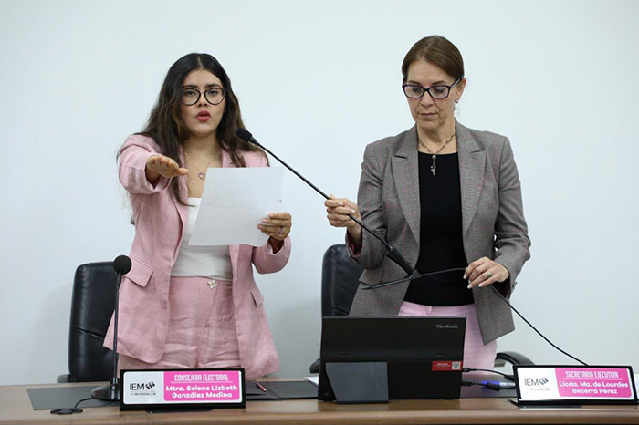 Morelia: Selene Lizbeth González asume presidencia del IEM