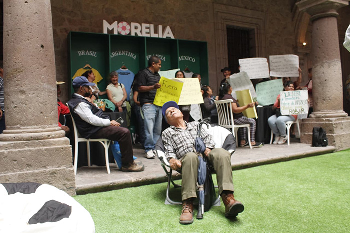 Protestas en Morelia por suministro de agua en Santa María