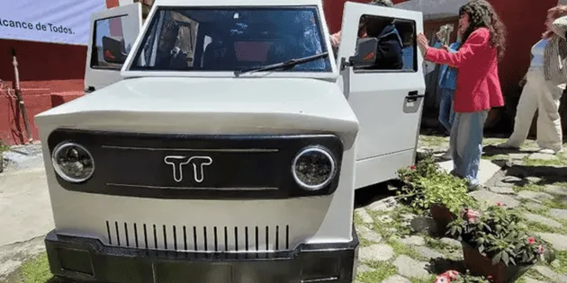 Puebla: Lanzan auto solar por menos de 6 mil dólares