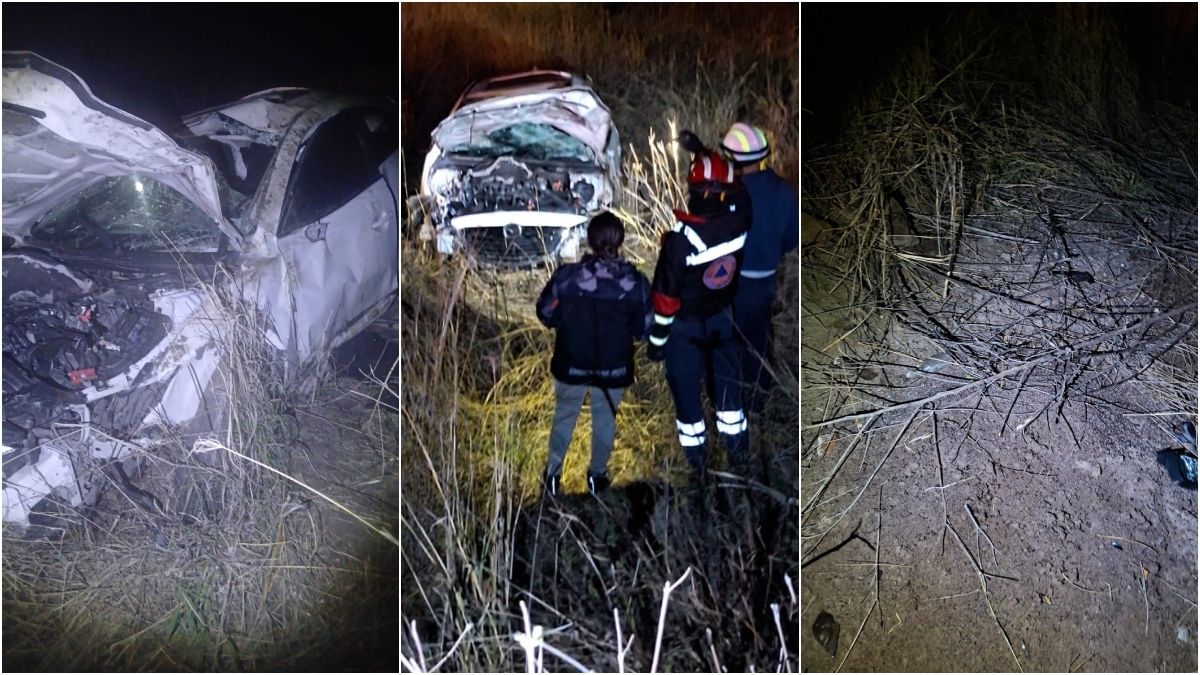Purísima: Volcadura de camioneta, conductor se da a la fuga