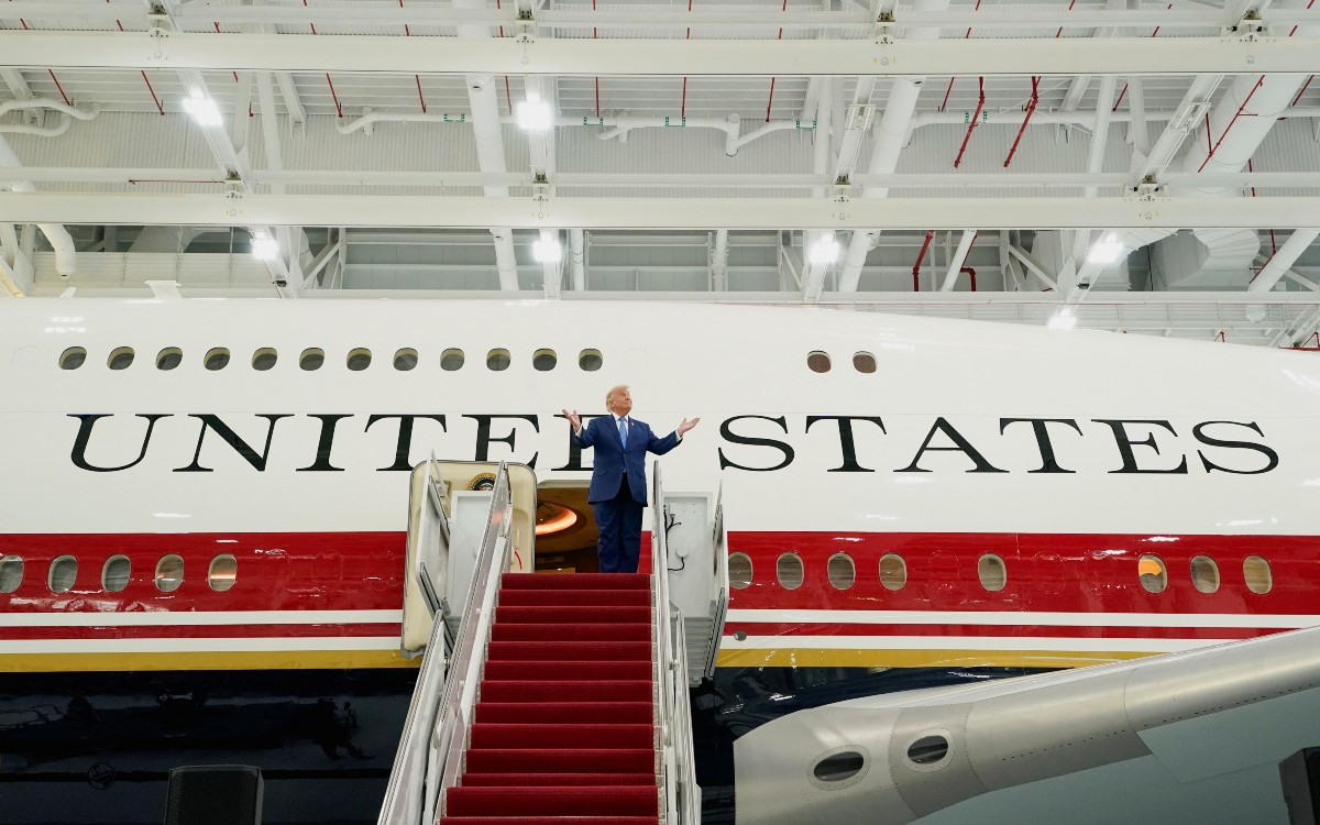 Qatar entrega Air Force One a Trump, un cambio en la dinámica global