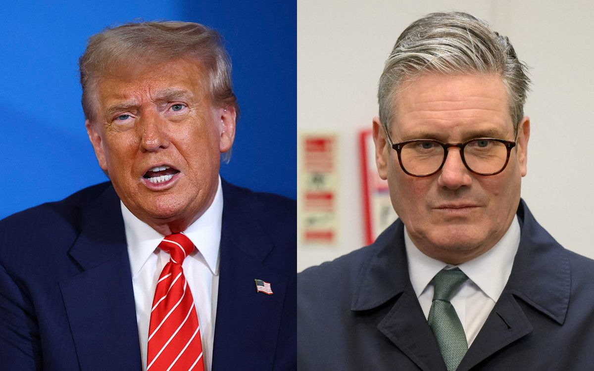 Reino Unido: Trump afirma inminente dimisión de Starmer como primer ministro