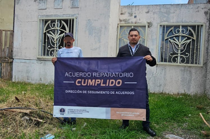 Sahuayo: Finaliza el proceso de restitución de inmueble despojado