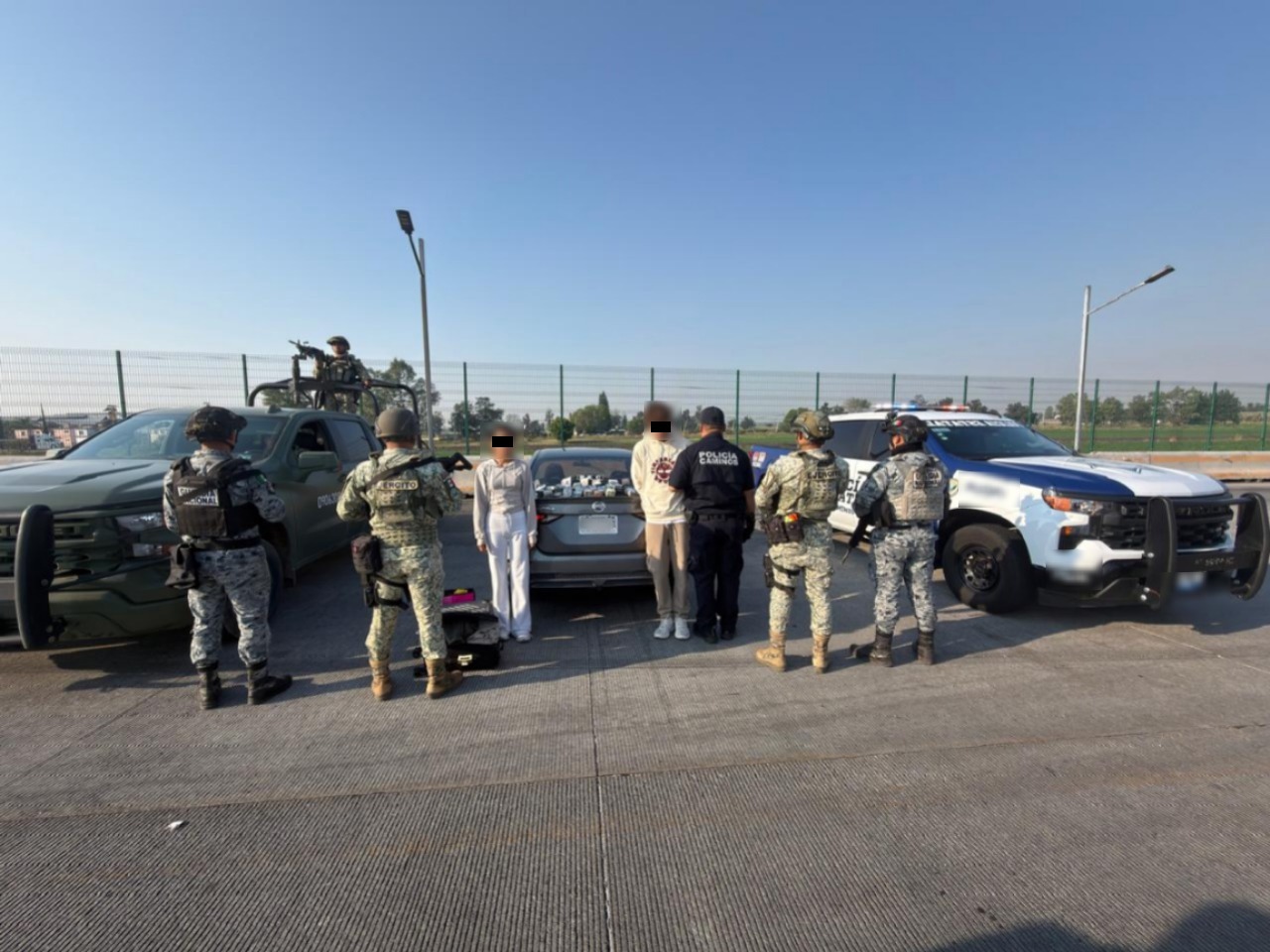 Salamanca asegura más de 1 mdp en efectivo en operativo carretero