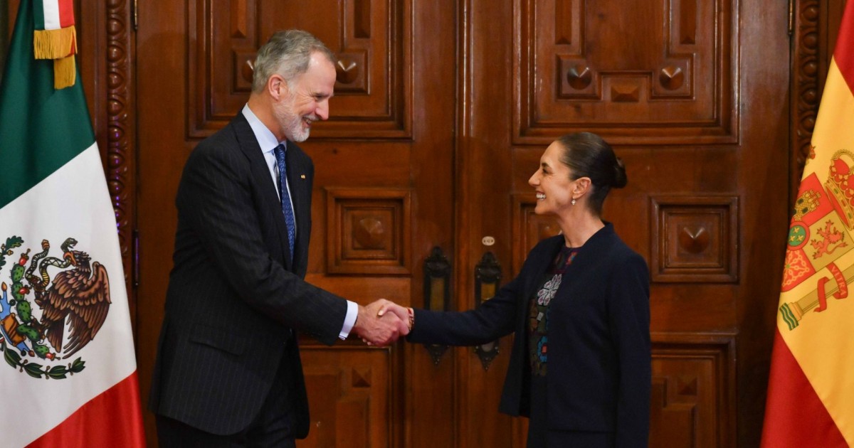 Sheinbaum y Rey de España buscan fortalecer relaciones bilaterales
