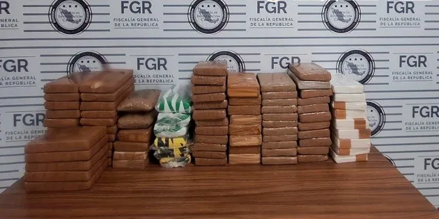 Sonora: Aprehenden 88 kilos de fentanilo en cargamento agrícola