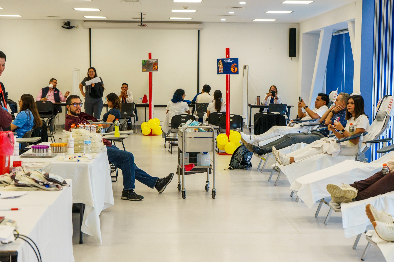 SSG logra 39% de meta de donaciones de sangre en la región