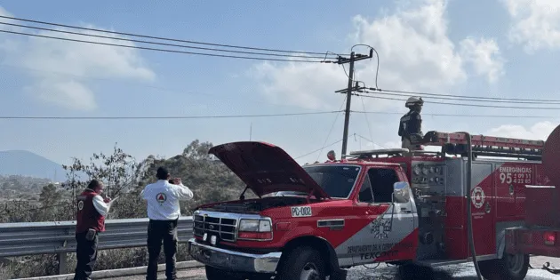 Texcoco: Explosión de pipa en carretera México-Zacatepec