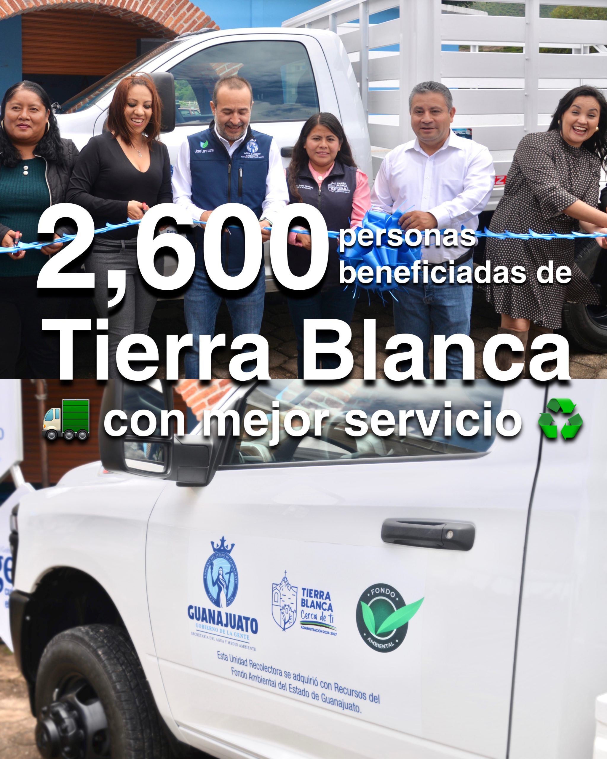 Tierra Blanca y Gobierno de la Gente trabajan por un entorno limpio