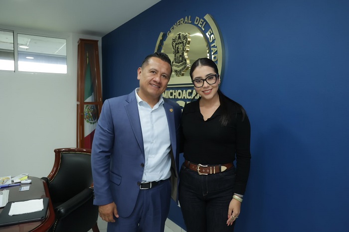 Torres Piña recibe apoyo de Yohana Mendoza para Morena en Michoacán