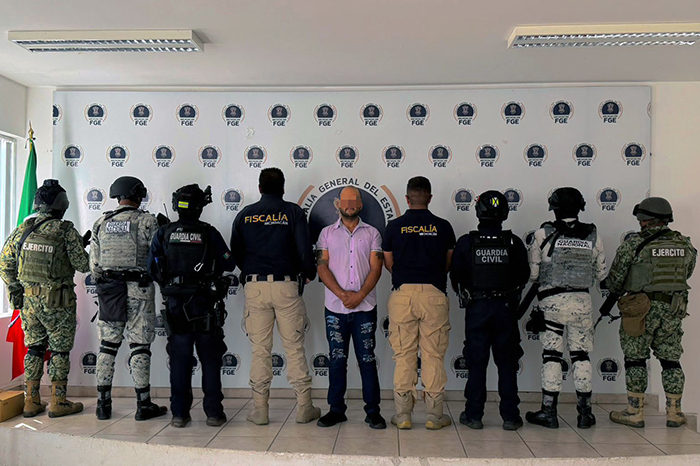 Uruapan: Detenido presunto delincuente en operativo conjunto