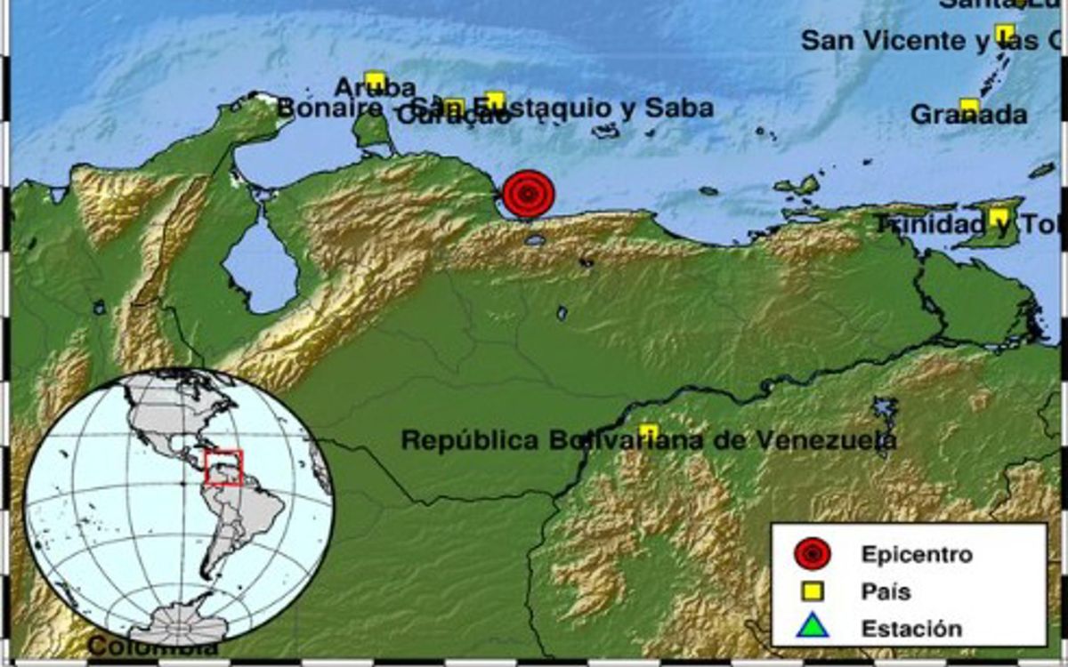 Venezuela registra terremoto de magnitud 7.1 que impacta la región