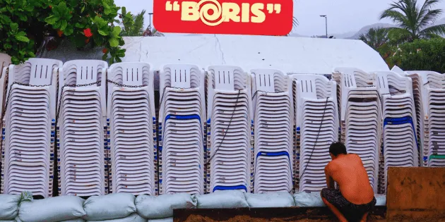 Veracruz: Evaluación de daños tras el paso del ciclón Boris