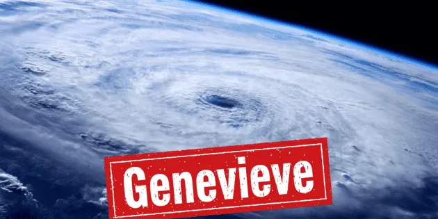 Baja California Sur: Huracán Genevieve alcanza categoría 5 y alerta máxima