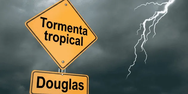 Baja California Sur: Nace el ciclón Douglas y su trayectoria