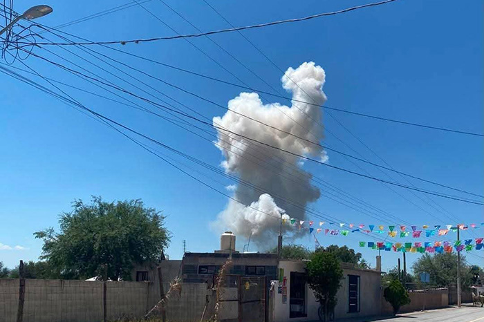 Coche bomba en San Luis Potosí cobra la vida de dos policías