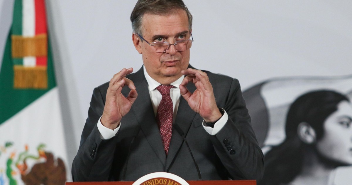 Ebrard afirma que no hay tensiones con EU sobre el T-MEC