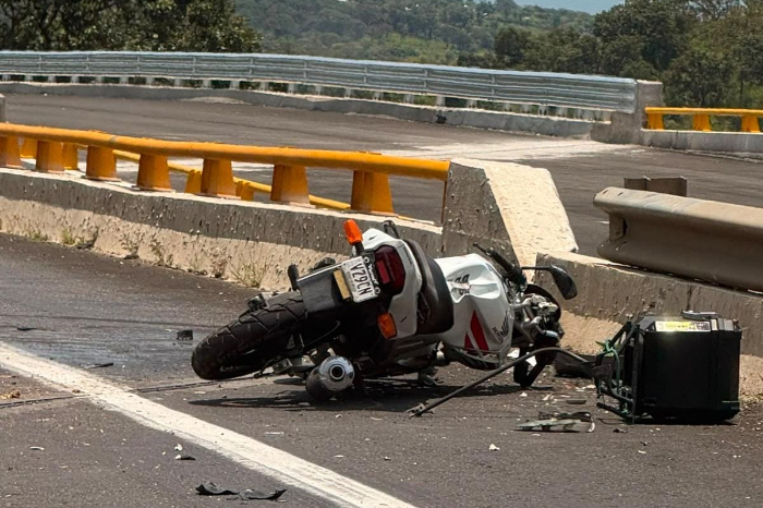 Exceso de velocidad provoca incremento de lesiones en motociclistas