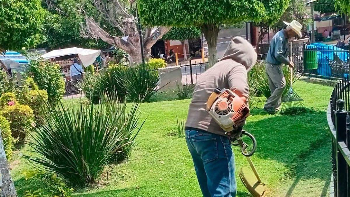 Fortalecen la conservación de espacios verdes en Huanímaro