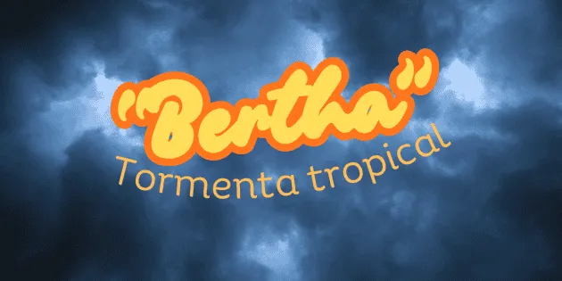 Golfo de México: Efectos de la tormenta tropical Bertha hoy 21 de julio