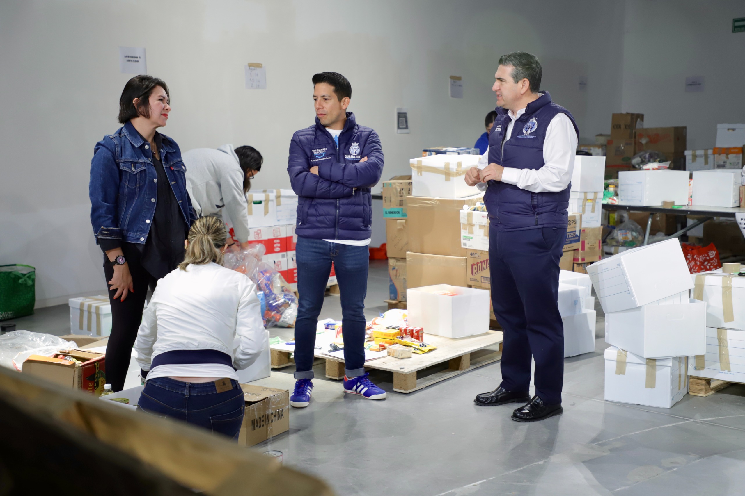 Guanajuato: Abren centros de acopio para afectados por sismos en Venezuela
