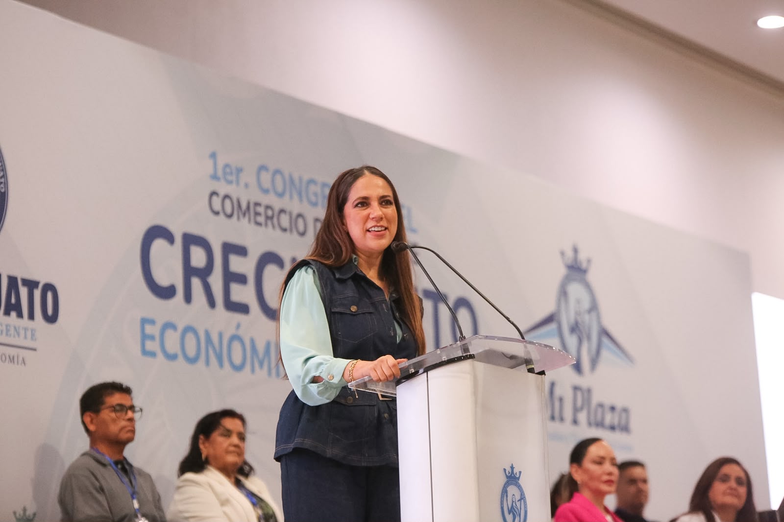 Guanajuato: Gobernadora inaugura el Primer Congreso del Comercio Local