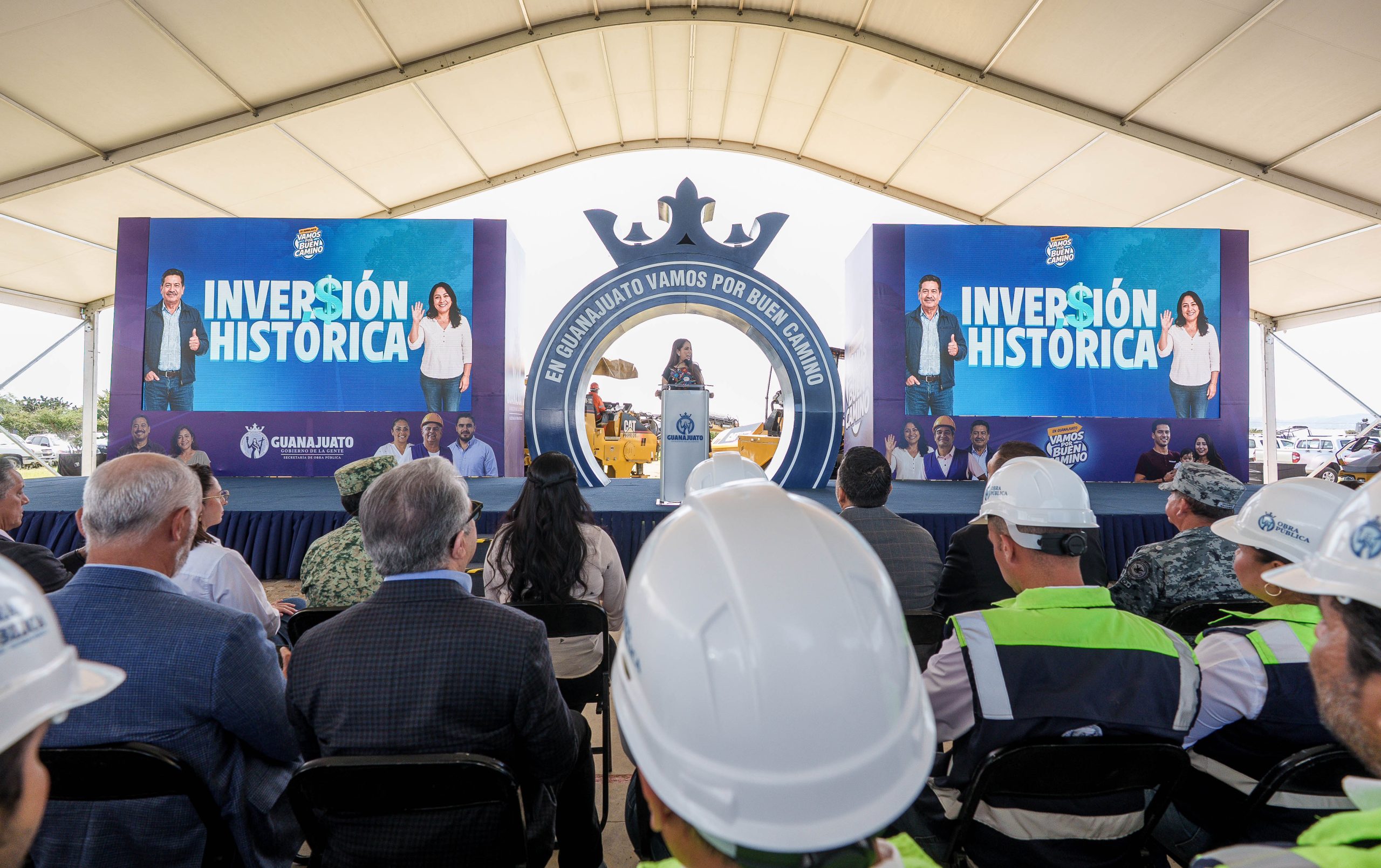 Guanajuato: Gobernadora lanza programa de conservación de carreteras 2026