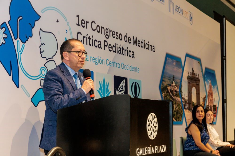 Guanajuato: Inaugura Secretario de Salud Primer Congreso de Medicina Crítica Pediátrica
