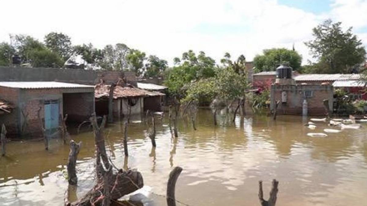 Guanajuato: Inundaciones en Manuel Doblado ponen en riesgo a tres comunidades