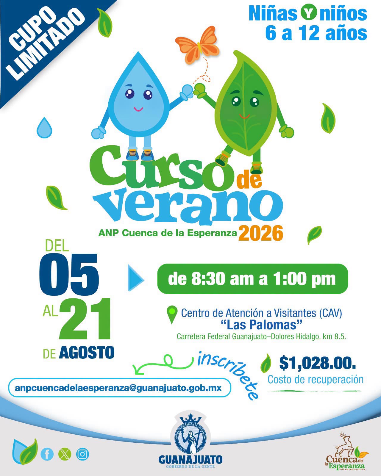 Guanajuato: Secretaría del Agua promueve curso de verano ambiental