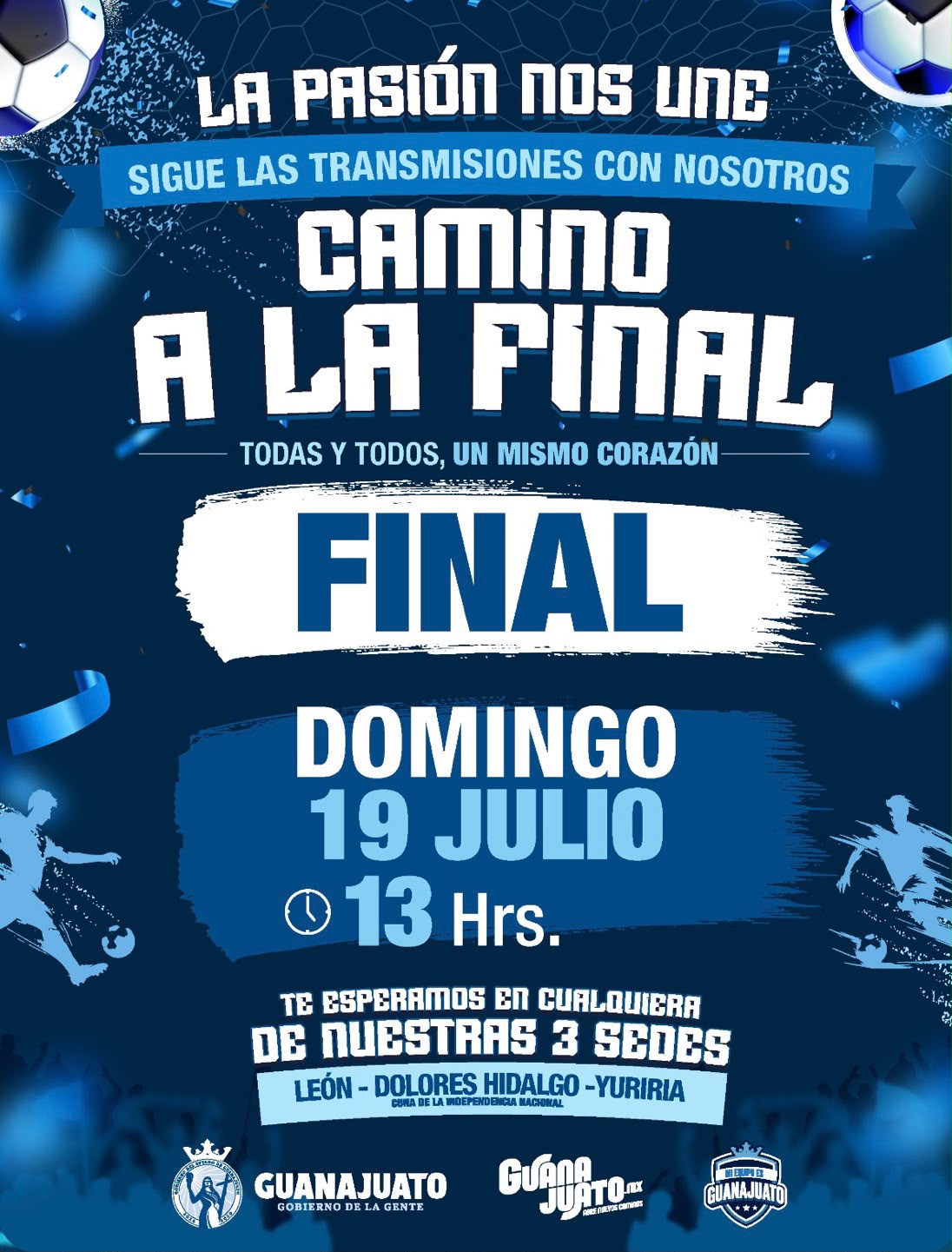 Guanajuato: Todo listo para la gran final de la Fiesta del Fútbol