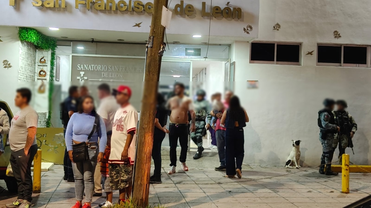 Hombre herido de bala en Barrio del Coecillo, León