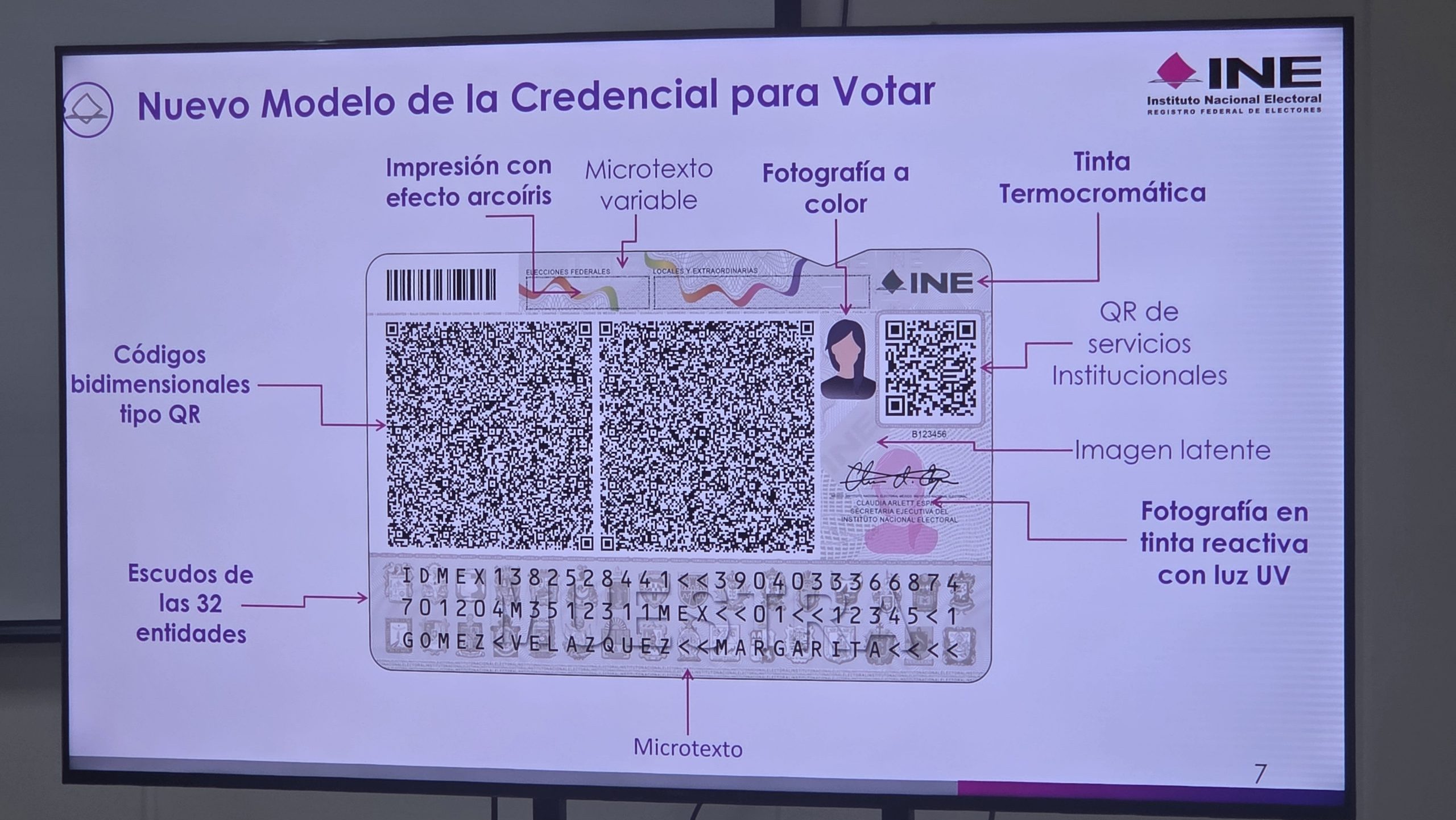 INE: Presenta nueva credencial para votar en México