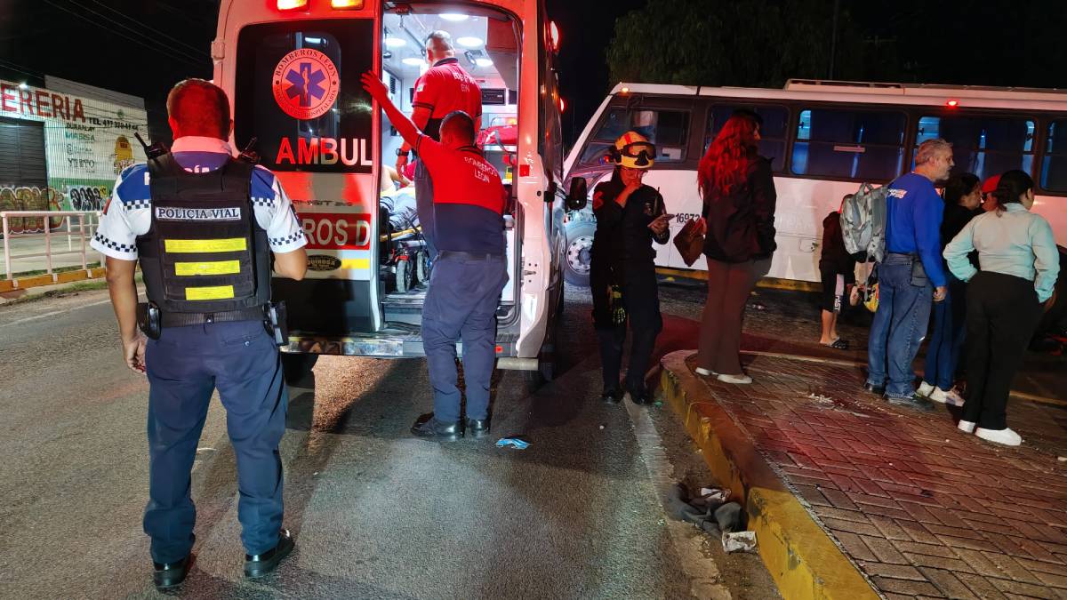 León: Accidente en San Juan Bosco deja dos heridos y preocupación