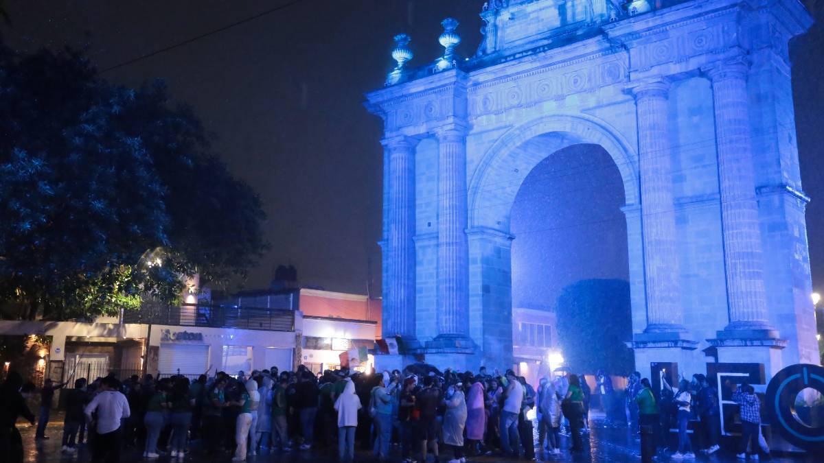 León celebra el Mundial: imágenes del evento en la colonia Centro