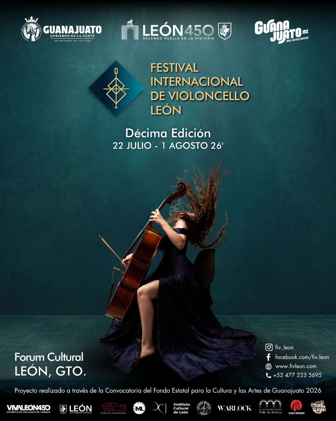 León: El Festival Internacional del Violoncello celebra su décima edición