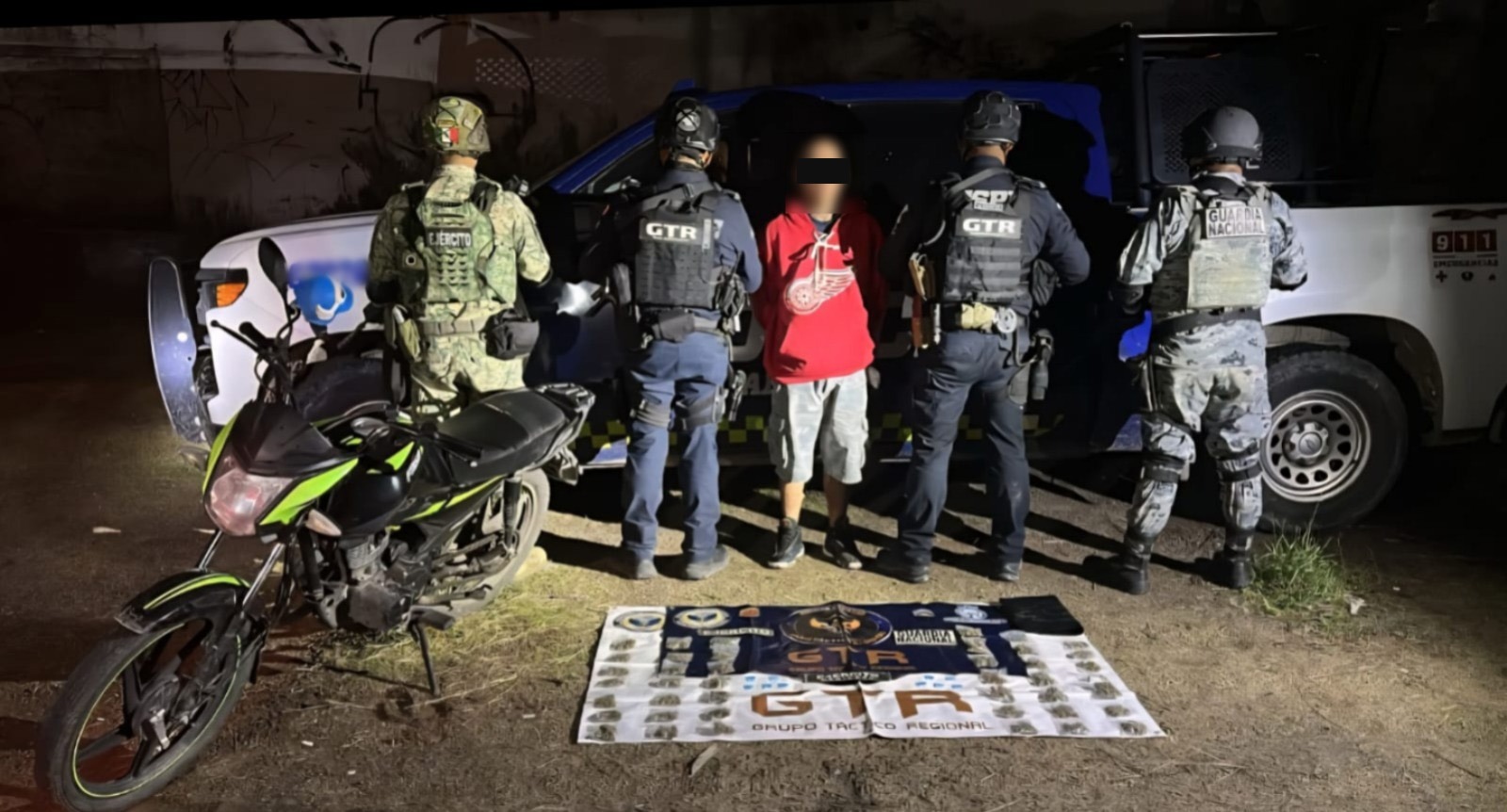 León: Grupo Táctico Regional asegura más de 250 dosis de droga