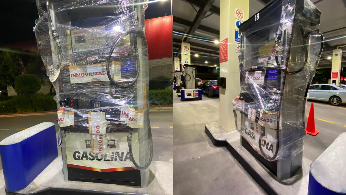 León: inmovilización de estación de gasolina Costco en Centro Max