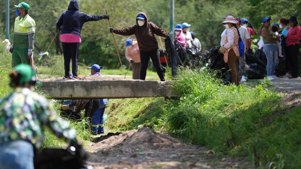 Limpieza en León: Retiran toneladas de basura acumulada