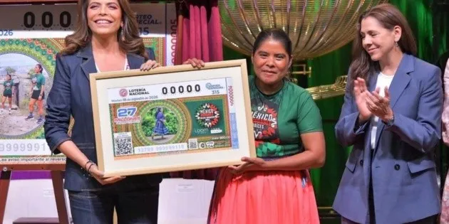 México: Lotería Nacional lanza billete conmemorativo a corredoras
