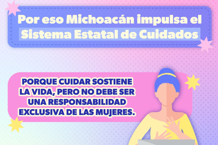 Michoacán: Implementación del Sistema Estatal de Cuidados para Mujeres