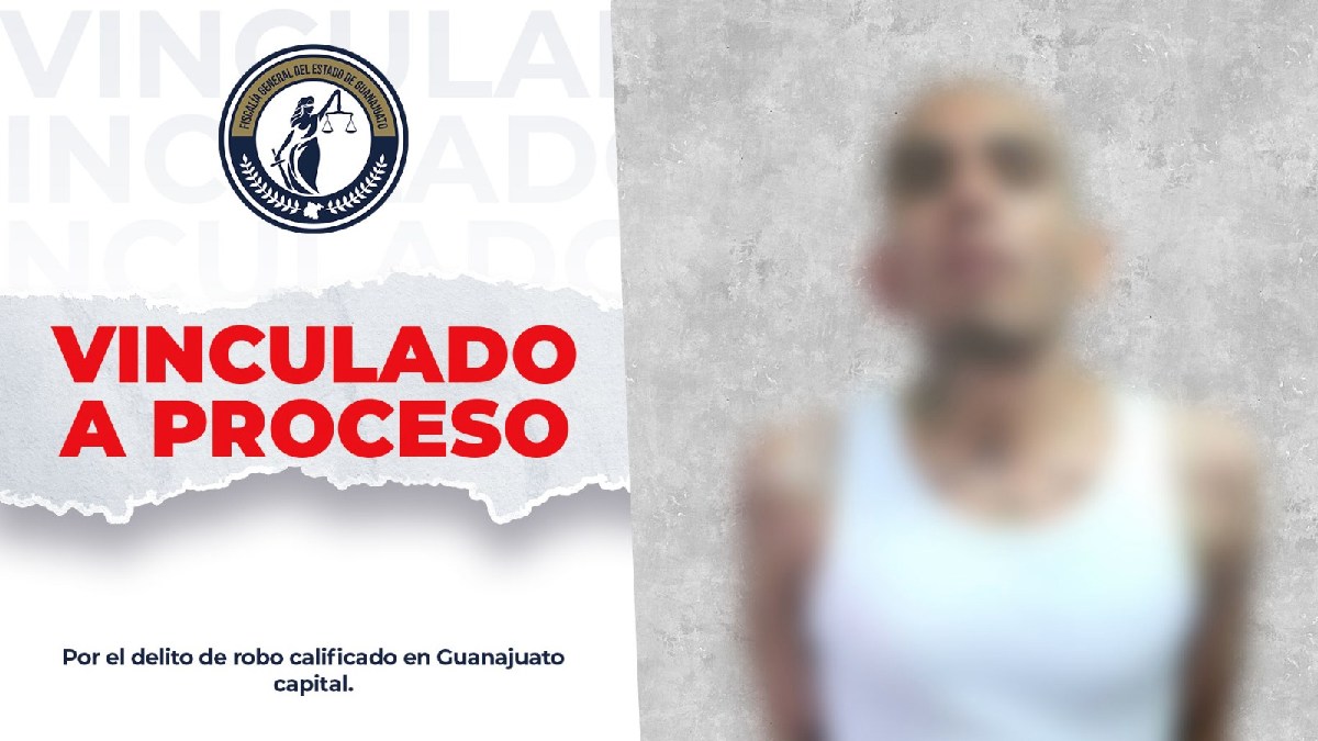 Ministerio Público: Vinculan a proceso a hombre fugado