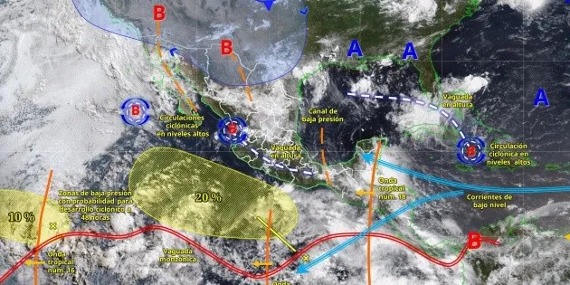 Monterrey: Alerta por lluvias, granizo y temperaturas arriba de 45 grados