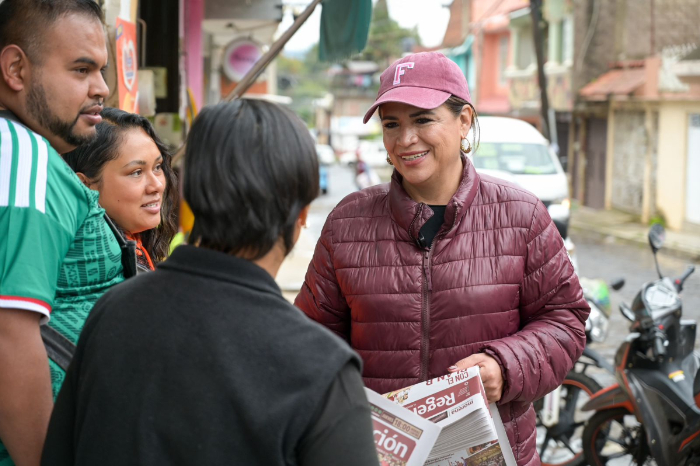Morelia: Fabiola Alanís impulsa organización territorial de la Cuarta Transformación