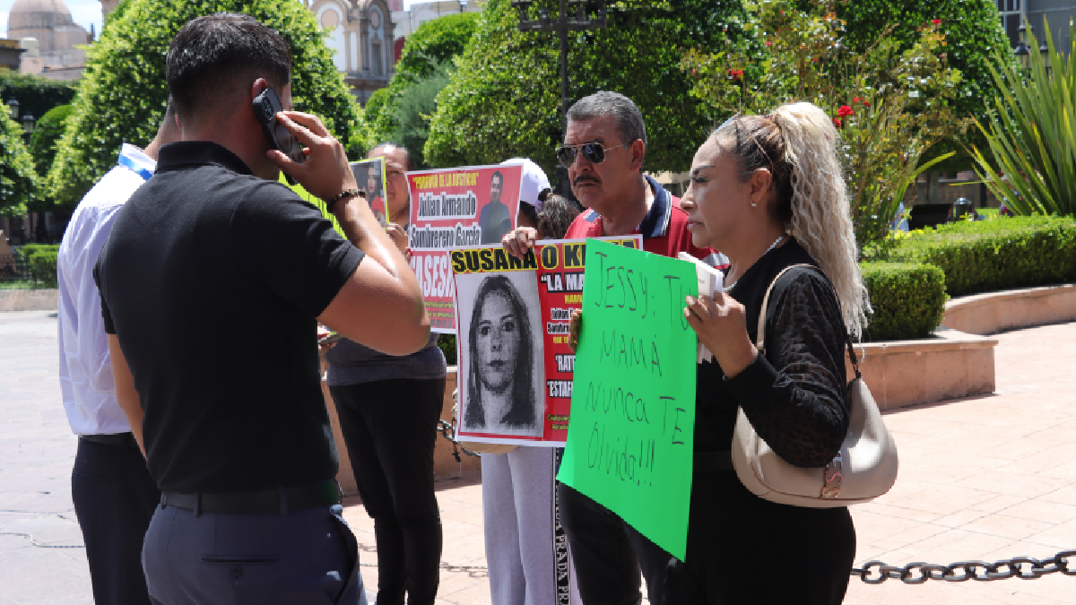 Protestas en León por justicia para Jessica Magdalena ante Presidencia