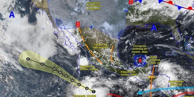 Puebla: SMN alerta por lluvias intensas y riesgo de inundaciones