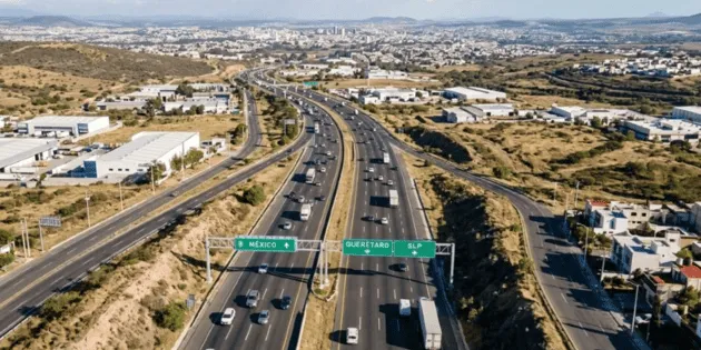 Querétaro: Cierres en autopista México-Querétaro, tramos afectados