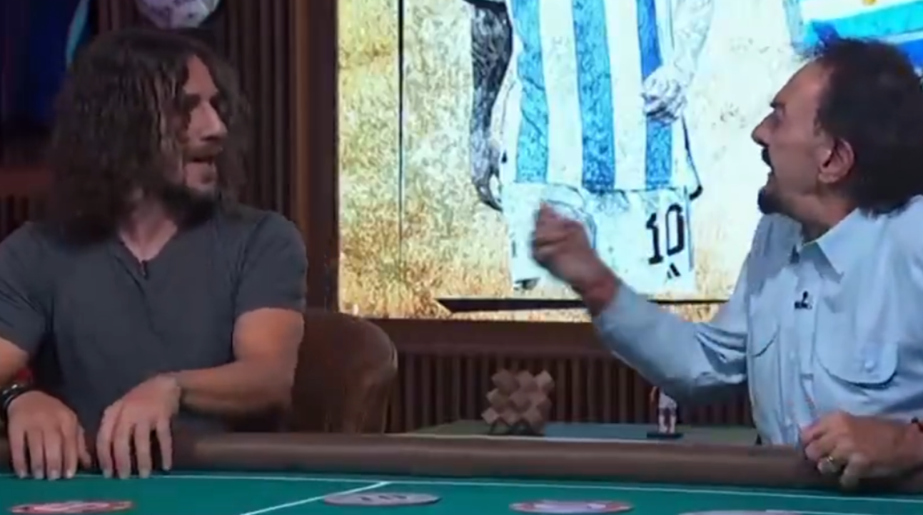 Ricardo LaVolpe y Carles Puyol encienden el debate histórico en "Los Maestros"